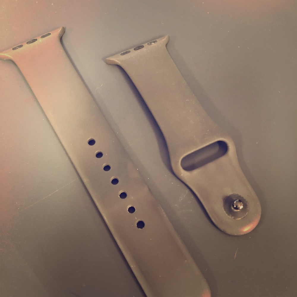 Black Apple Watch Band 42mm M/L